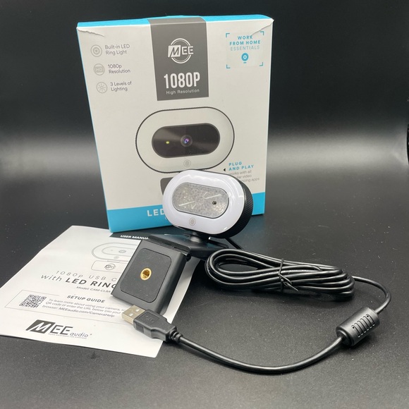 NWOT LED Ring Light USB Camera - Picture 1 of 8